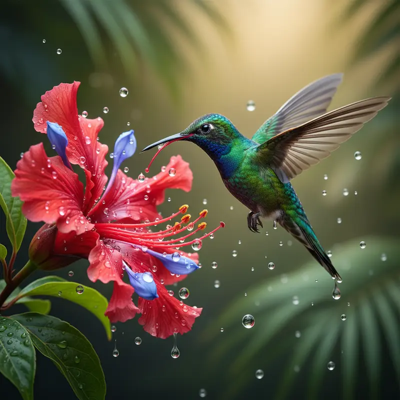 AI-generated macro photo